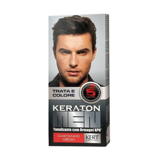 Tonalizante Keraton Men Castanho Médio