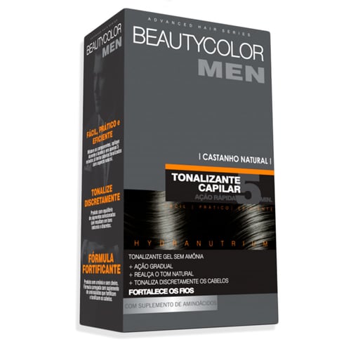 Imagem do produto Tonalizante Beautycolor Men Castanho Natural