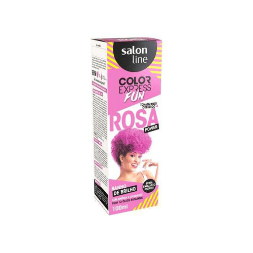 Imagem do produto Tonalizante Color Express Fun Rosa Power Salon Line 100Ml