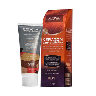 Imagem do produto Tonalizante Keraton Banho De Brilho Cobre Ruivo Natural