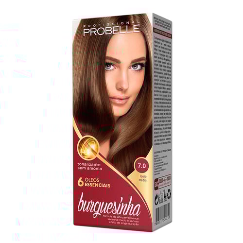 Imagem do produto Tonalizante Probelle Burguesinha Louro Médio 7.0