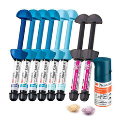 Top Kit Resina Filtek Z350 Xt + Disco Espiral Soflex + Adesivo Scotchbond Universal Plus 3M
