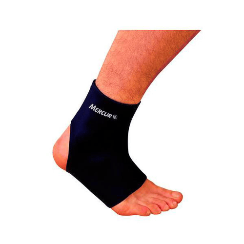 Tornozeleira - Esporte Neoprene Mercur Tamanho M Referencia Bc0045-Bs