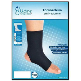 Imagem do produto Tornozeleira Neoprene Udine Longa Tamanho G Sem Cor 1 Unidade