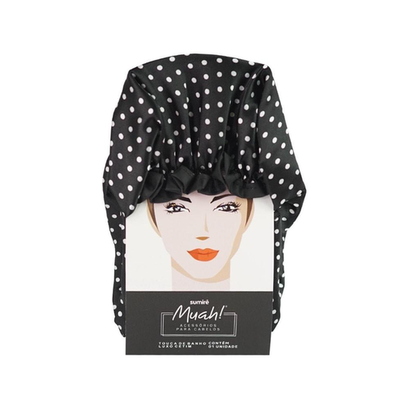 Imagem do produto Touca Banho Muah Luxo Cetim