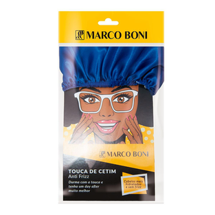 Touca De Cetim Anti Frizz Para Cabelo Marco Boni