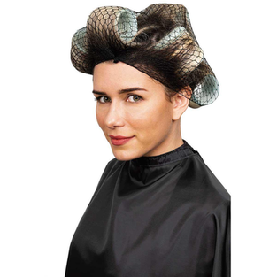 Touca De Rede Vertix Grossa Preta Com 2 Unidades