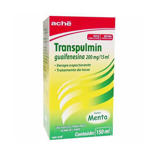 Imagem do produto Transpulmin - Xarope Menta 150Ml