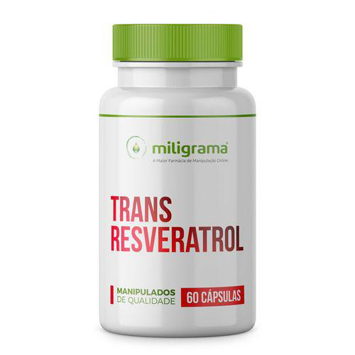 Imagem do produto Transresveratrol 100Mg 60 Cápsulas