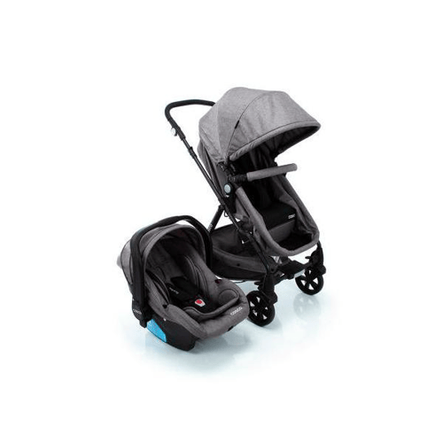 Imagem do produto Travel System Poppy Duo Cosco Cinza Mescla