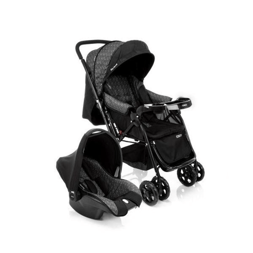 Imagem do produto Travel System Reverse Cosco Preto Rajado