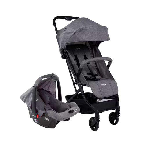 Imagem do produto Travel System Yupi Duo Pro Voyage Cinza Mescla
