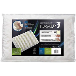 Imagem do produto Travesseiro Viscoelástico Fibrasca Com Toque Massageador Nasa Up3 50X