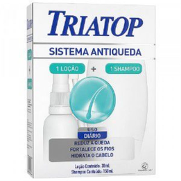 Triatop Kit Shampoo Sistema Antiqueda 150Ml + Locao 30Ml