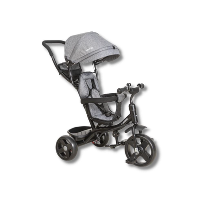 Imagem do produto Triciclo Giratorio Melange Preto Kiddo