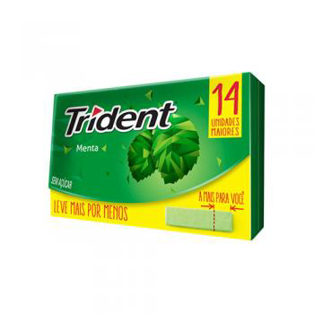 Imagem do produto Trident Menta Caixa Com 12X14 Unidades