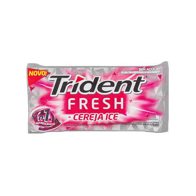 Imagem do produto Trident Xfresh Chiclete Sem Açúcar Sabor Cereja Com 5 Unidades