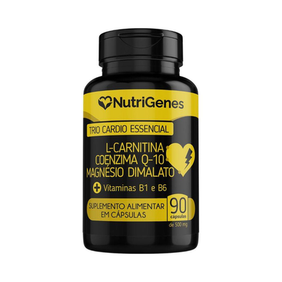 Imagem do produto Trio Cardio Essencial 500 Mg 90 Cap Nutrigenes