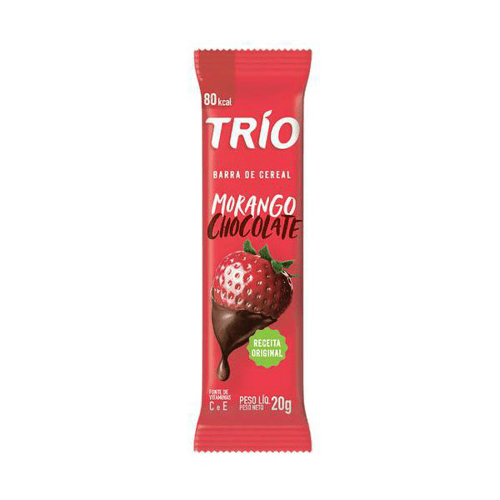 Trio Light Chocolate C Morango 25Gr