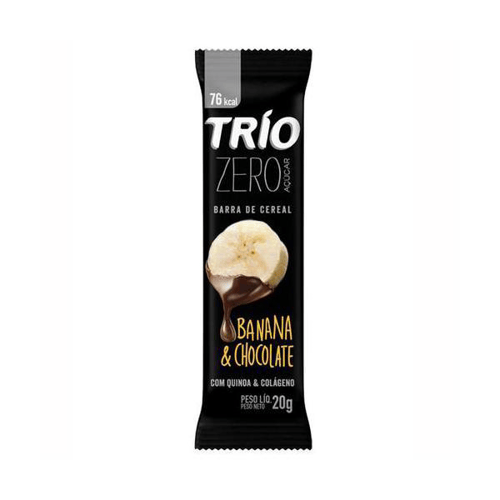 Imagem do produto Trio Zero Banana E Chocolate 22G