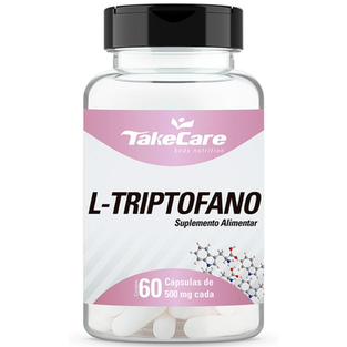 Imagem do produto Triptofano Ltriptofano 200Mg 60 Cápsulas Take Care