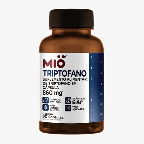 Imagem do produto Triptofano Mió 860Mg Com 60 Cápsulas