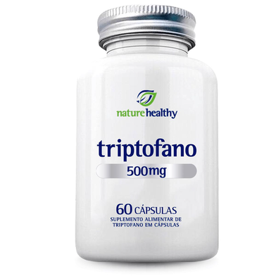 Imagem do produto Triptofano Nature Healthy 500Mg Com 60 Cápsulas