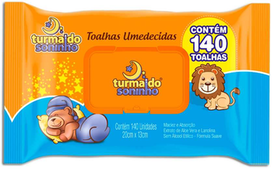 Turma Do Soninho Toalha Umed Com 140