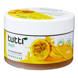 Tutti Depil Cera Depilatória Hidrossolúvel Maracujá 400G