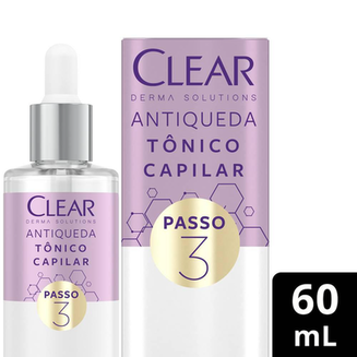 Tônico Capilar Antiqueda Clear Derma Solutions Woman 60Ml 60Ml