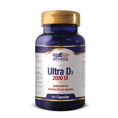Imagem do produto Ultra D3 2000Ui Com 60 Capsulas Vita Gold
