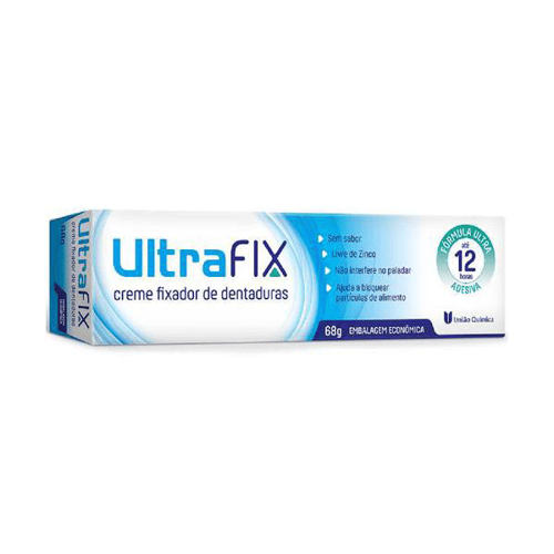 Ultrafix Creme Fixador De Dentaduras 68 Gramas Uniao Quimica