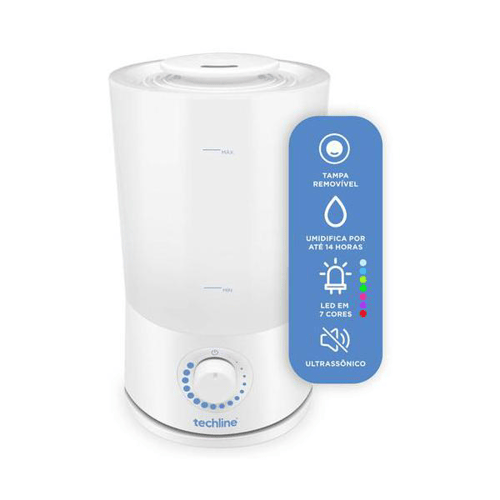 Imagem do produto Umidificador De Ar Ultrassônico Bivolt Tech Line Hm05 1 Unidade