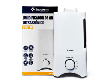 Imagem do produto Umidificador De Ar Ultrassônico Umd110 Branco 3L Bivolt Incoterm