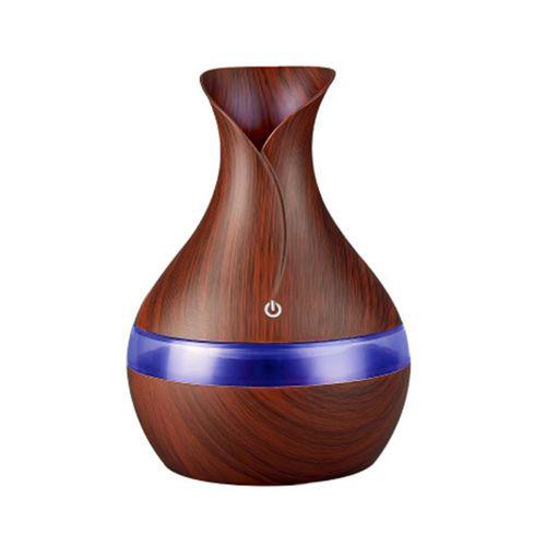 Imagem do produto Umidificador E Aromatizador De Ar Com Led 300 Ml Imbuia New Hawai