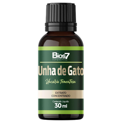 Imagem do produto Unha De Gato Em Gotas Extrato Concentrado 30Ml Bios7