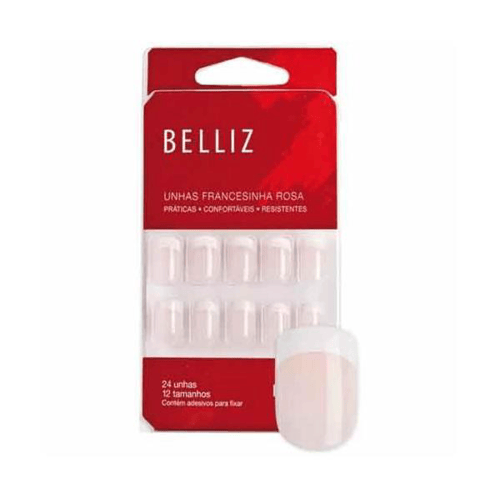 Imagem do produto Unhas Belliz Francesinha Rosa