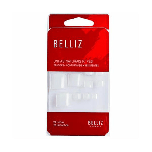 Imagem do produto Unhas Belliz Naturais P Pés