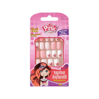 Imagem do produto Unhas Postiça Firstkiss Infantil Autocolantes Stylin C 2 4