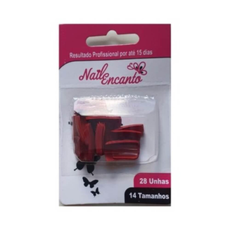 Unhas Posticas Fhaces Nail Encanto Com 28 Bordo