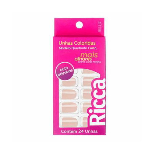 Imagem do produto Unhas Ricca Francesinha Rosa
