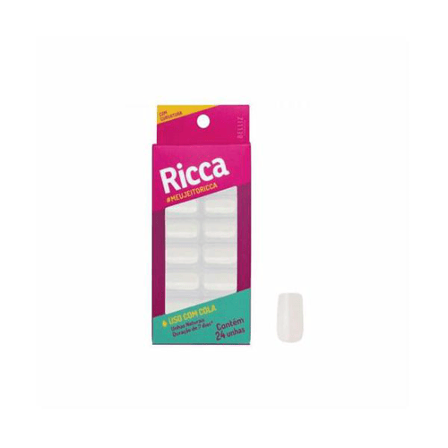 Unhas Ricca Naturais Com Curvatura