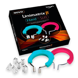 Imagem do produto Unimatrix R 50 Matrizes P / M / G + 2 Grampos Hard/Soft + 8 Protetores Triangulares Tdv