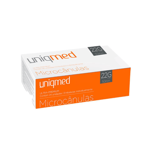 Imagem do produto Uniqmed Microcnula 22G 0,70X50mm Com 24Un