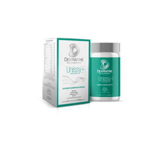 Derma Fine Unissy+ Cabelos e Unhas 60 Cápsulas