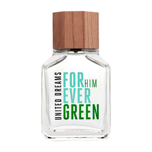 United Dreams Forever Green Him Benetton Eau De Toilette Perfume Masculino 100Ml