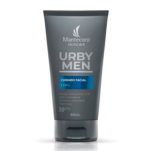 Urby Men Loção Facial 3 Em 1 Fps30 60Ml