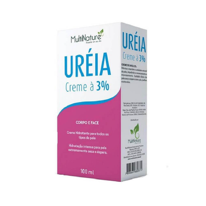 Ureia 3% Creme Hidratante 100Ml