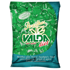 Imagem do produto Valda Diet Pastilha Sachet 12 Pastilhas