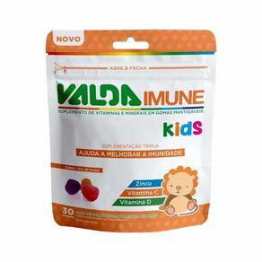 Valda Imune Infantil Sachê 30 Gomas Mastigáveis
